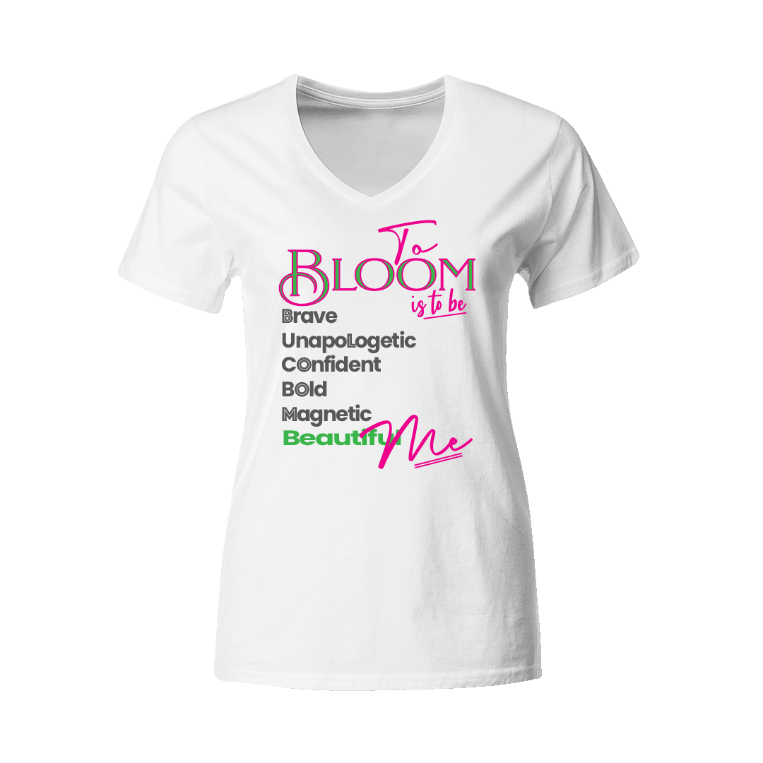 CookiBloom Shirts & Tops S / White To Bloom T-Shirt