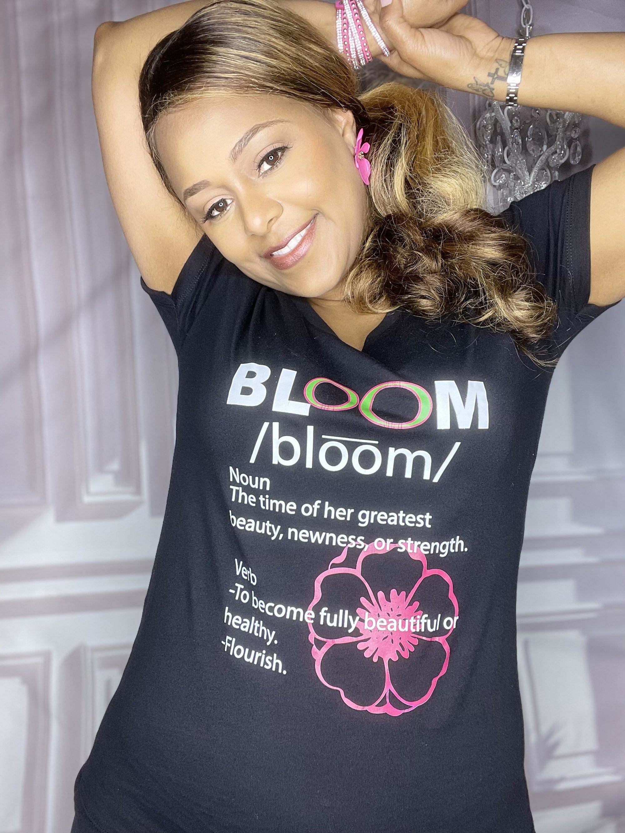 CookiBloom shirts S / Black Define Bloom Shirt