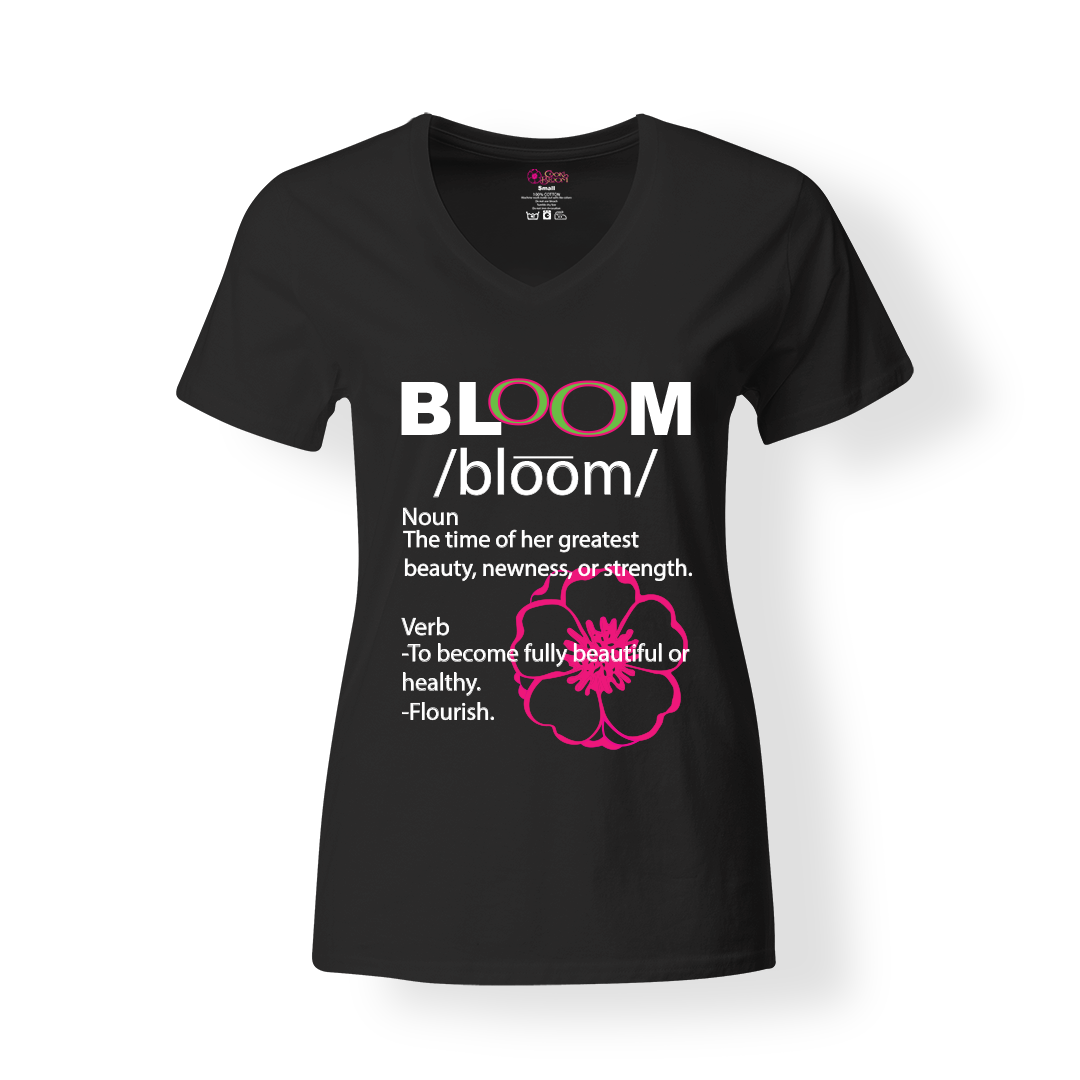 CookiBloom shirts S / Black Define Bloom Shirt