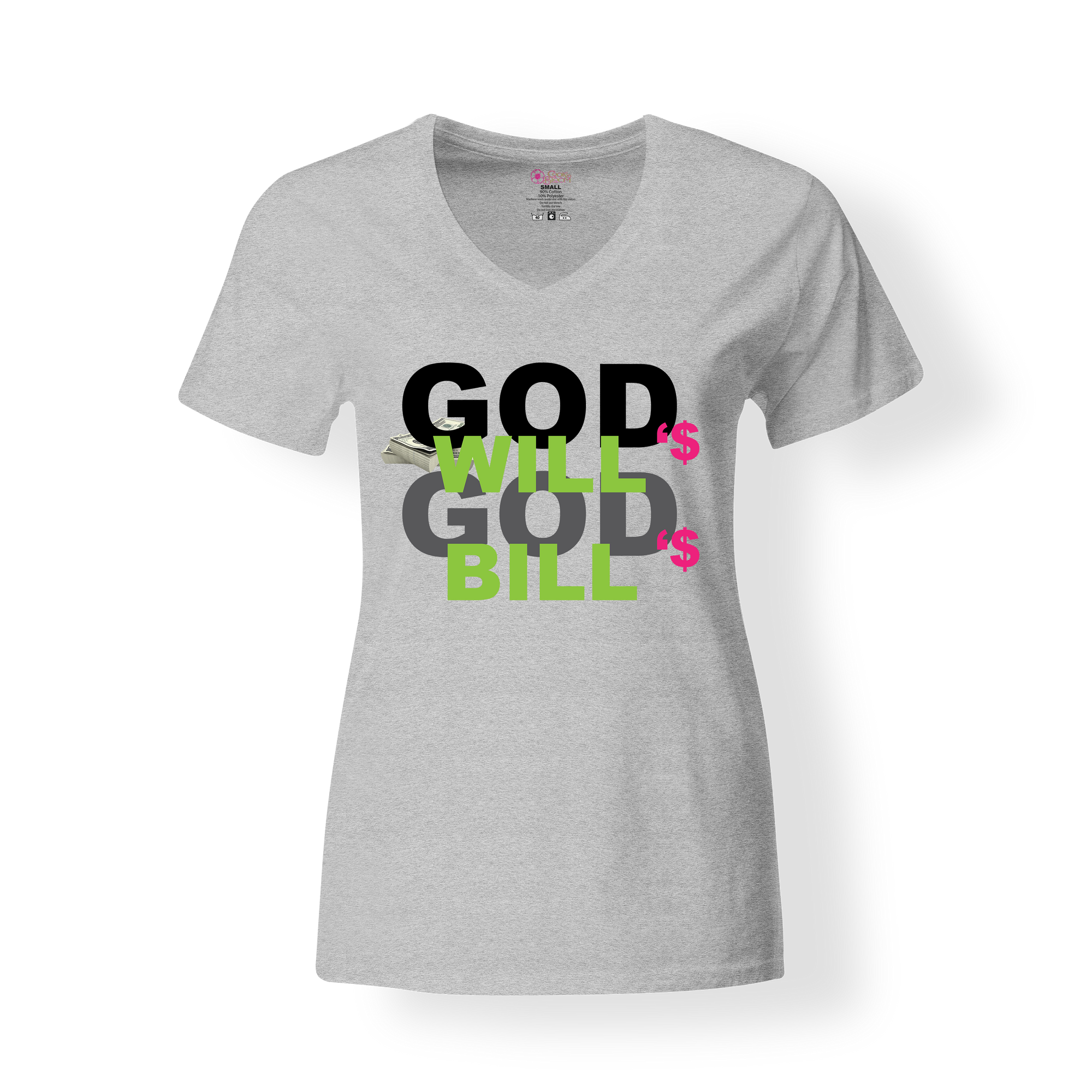 CookiBloom shirts S / Black God's Will God's Bill Shirt