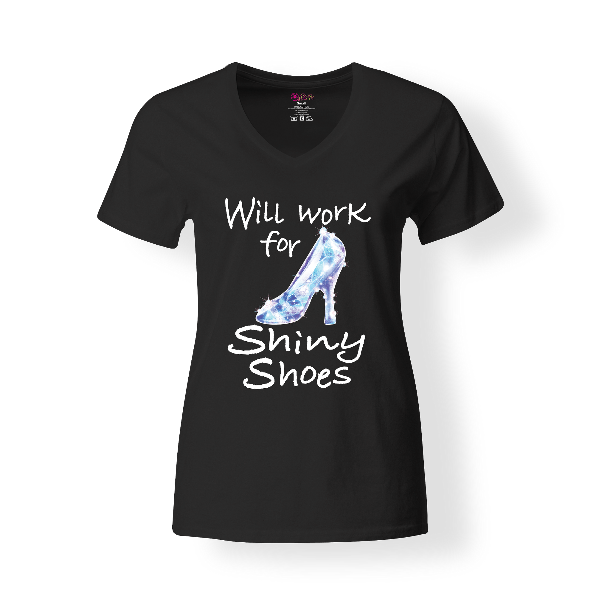 CookiBloom shirts Will Work for Shiny Shoes