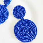 CookiBloom Jewelry Round Drop Seed Bead Earrings