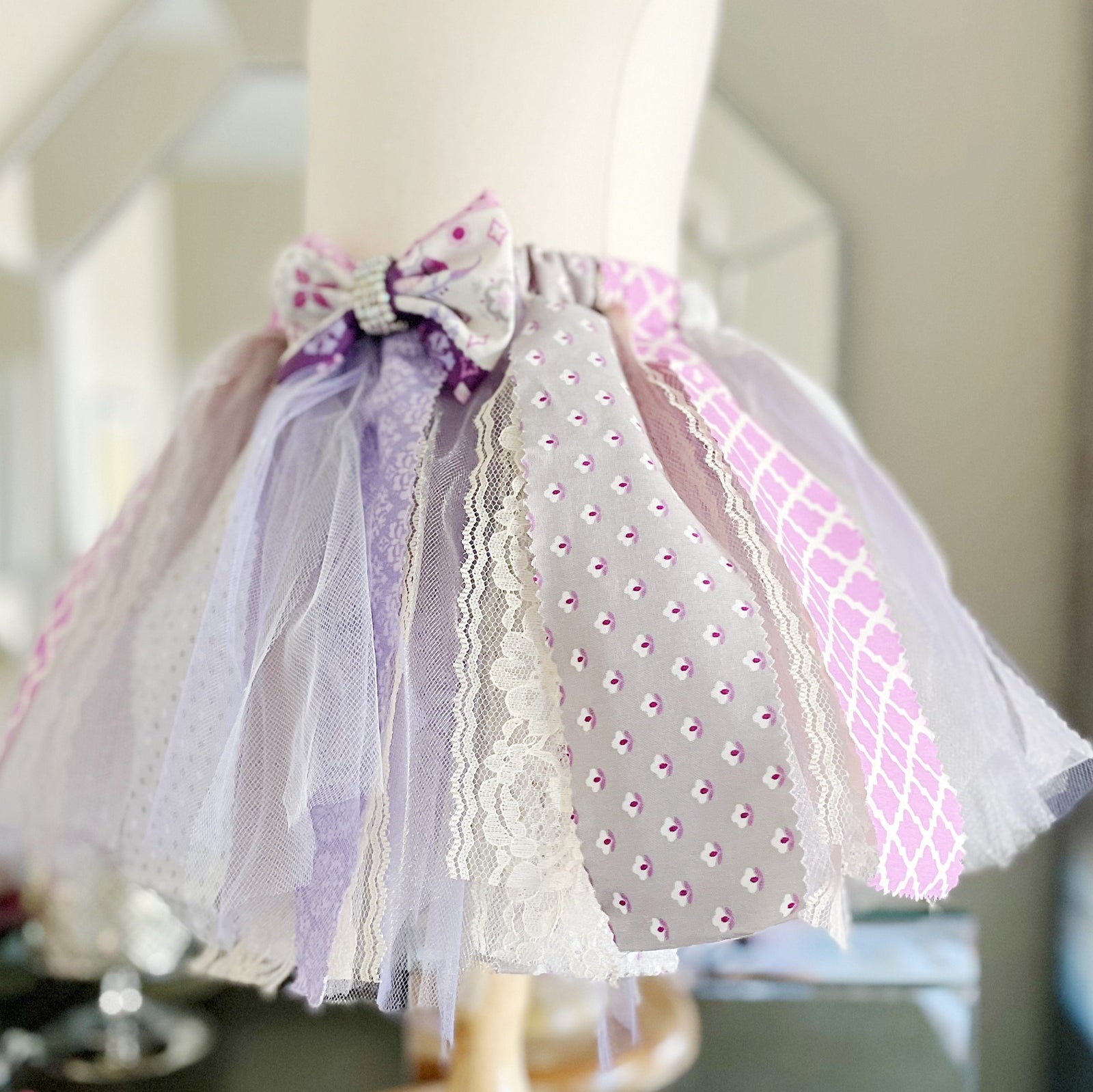 Cooki Bloom Baby & Toddler Night Owl Shabby Chic Tutu