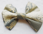 CookiBloom bow tie Air Force ABU Camo Hair Bow