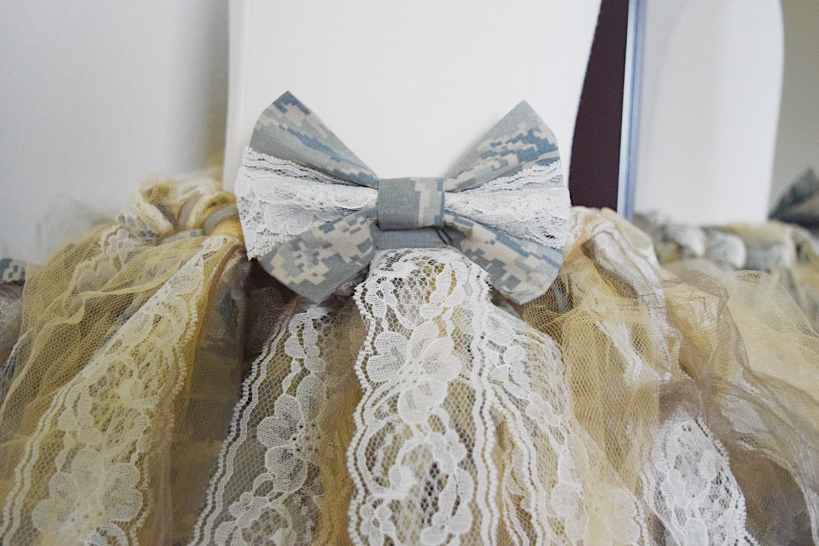 CookiBloom tutus Air Force ABU Camo Shabby Chic Tutu