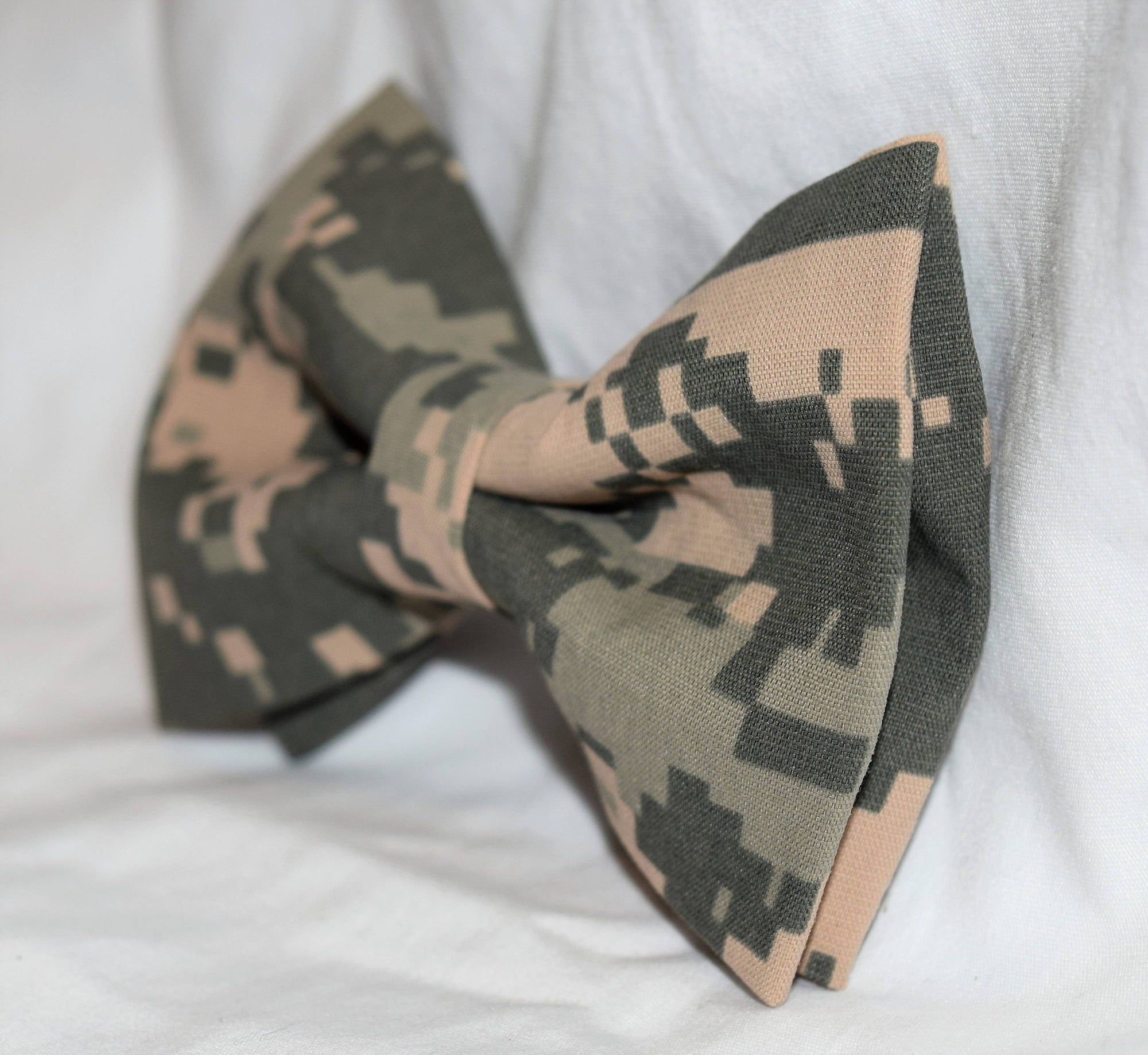 CookiBloom bow tie Army ACU Camo Bow Tie