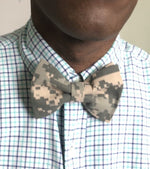 CookiBloom bow tie Army ACU Camo Bow Tie