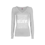 CookiBloom shirts Believe in Translation Long-Sleeve Shirt