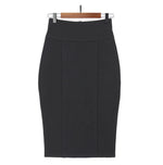 CookiBloom skirt Black Pansy Pencil Skirt