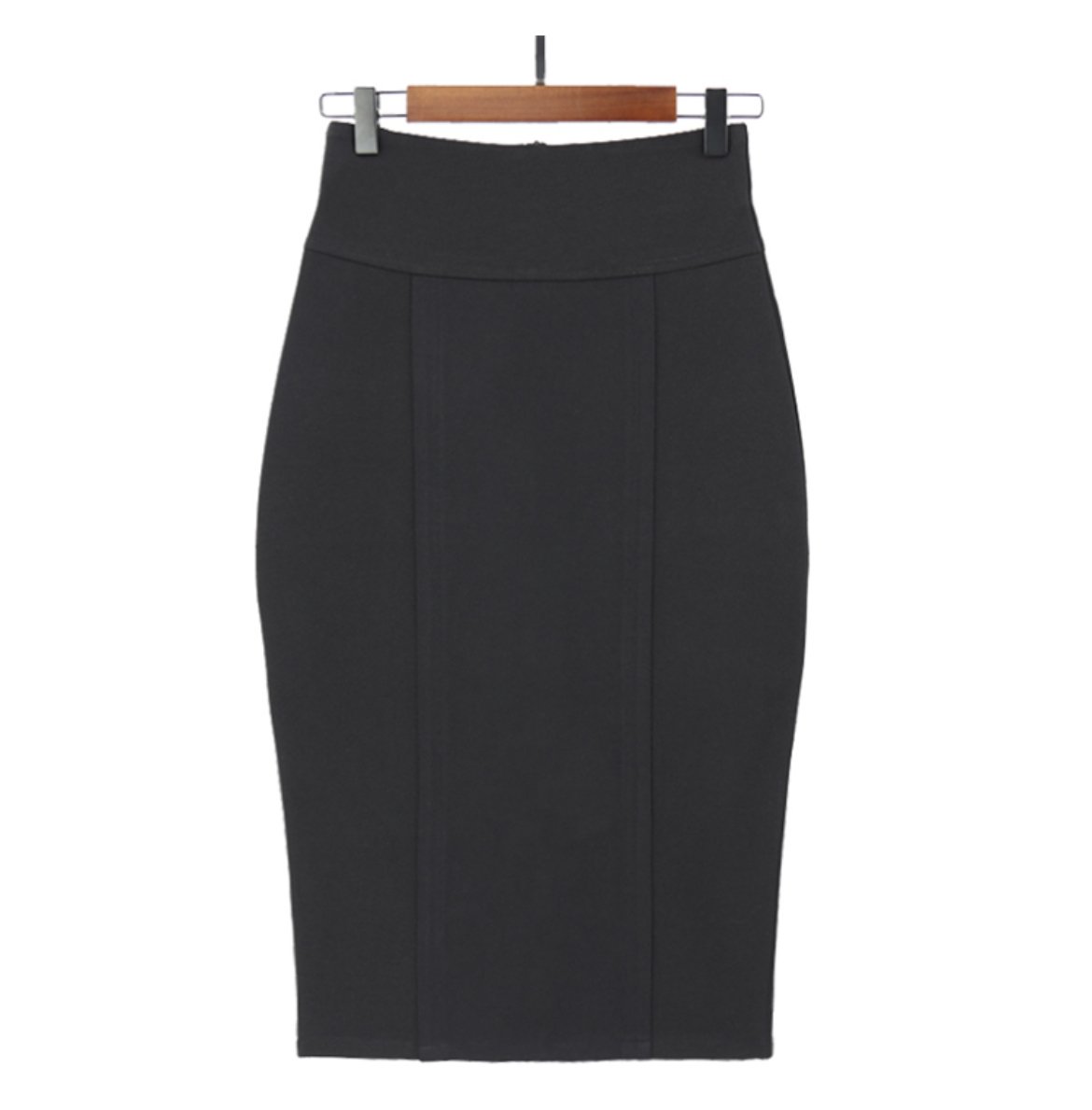 CookiBloom skirt Black Pansy Pencil Skirt