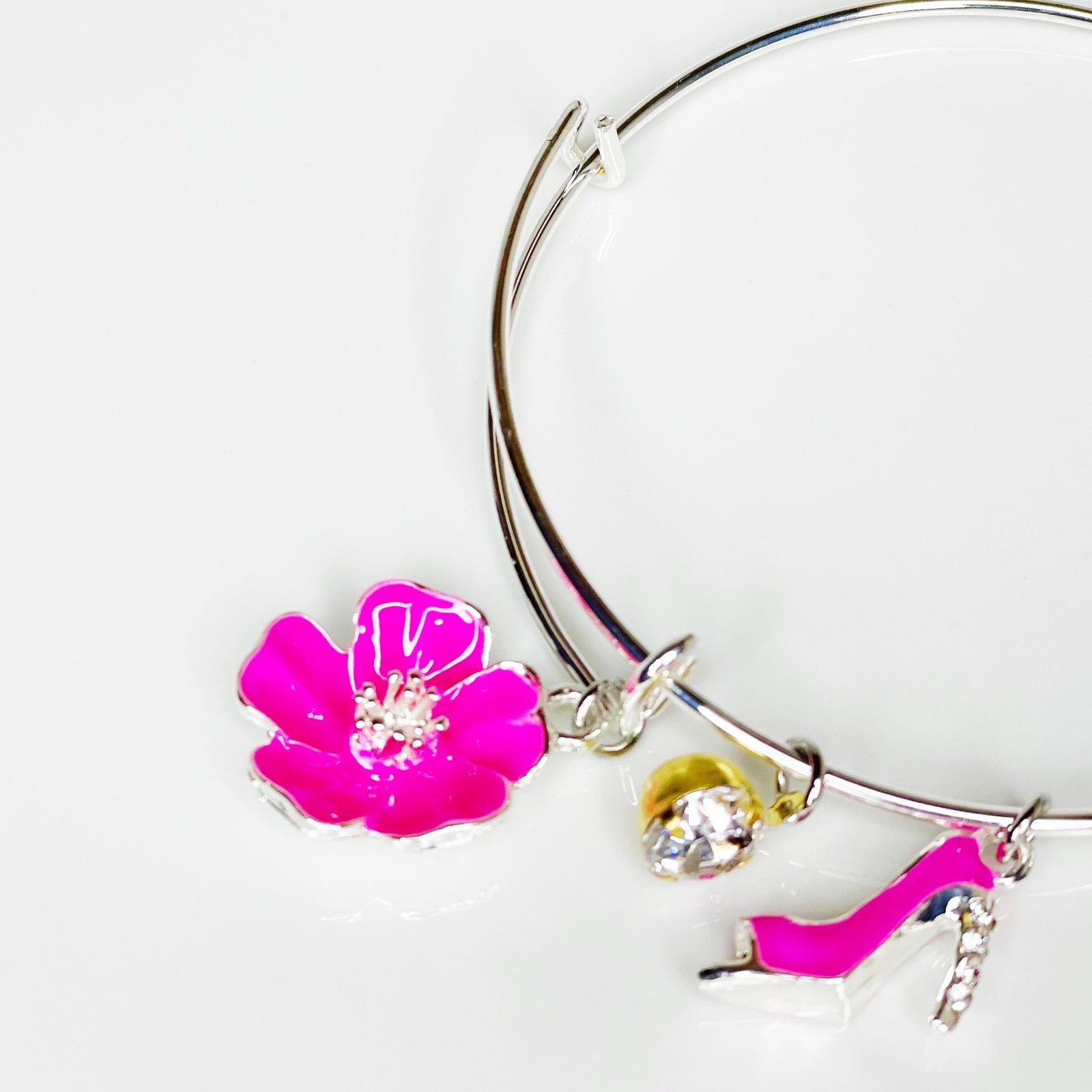 CookiBloom Jewelry Flowers Blooming Charm Bracelet