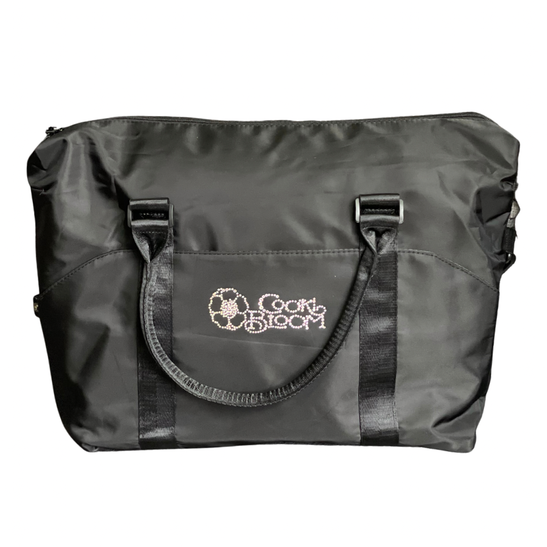 CookiBloom bag Cooki Bloom Black Logo Travel Bag