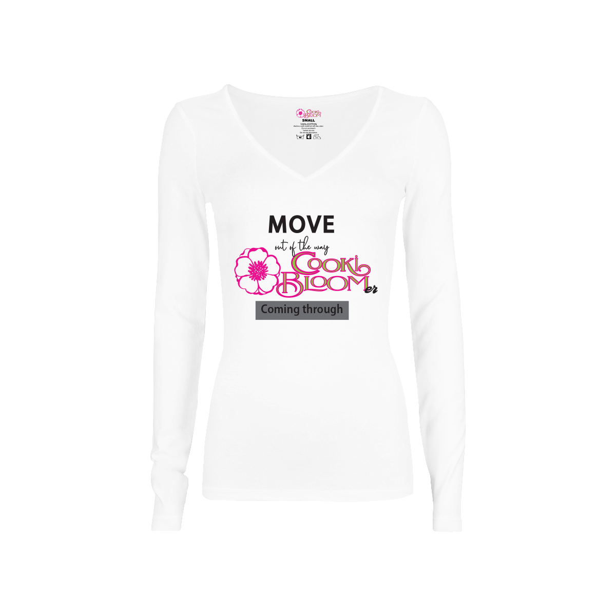 CookiBloom shirts Cooki Bloomer Coming Through Long-Sleeve Shirt