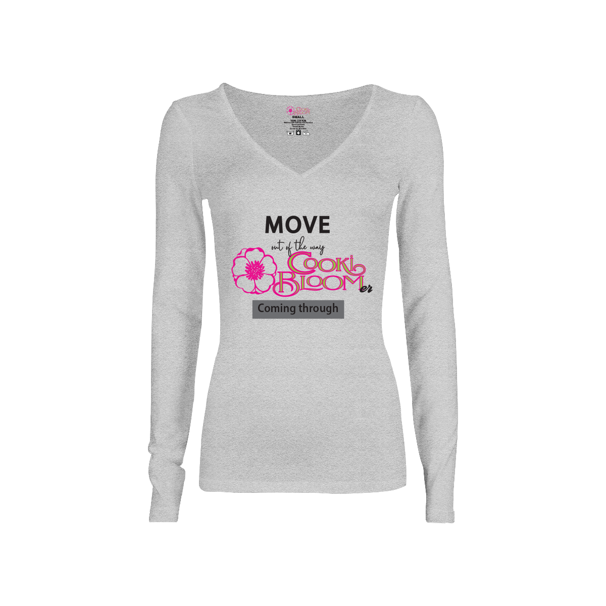 CookiBloom shirts Cooki Bloomer Coming Through Long-Sleeve Shirt