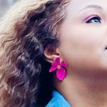 CookiBloom Jewelry Exotic Bloom Pink Earrings