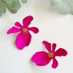 CookiBloom Jewelry Exotic Bloom Pink Earrings