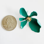 CookiBloom Jewelry Exotic Bloom White Earrings