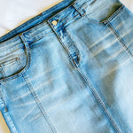 CookiBloom Forget Me Not Denim Skirt