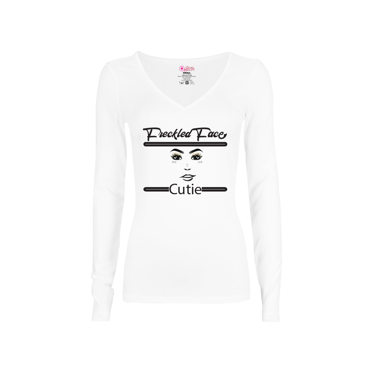 CookiBloom shirts Freckled Face Cutie Long-Sleeve Shirt