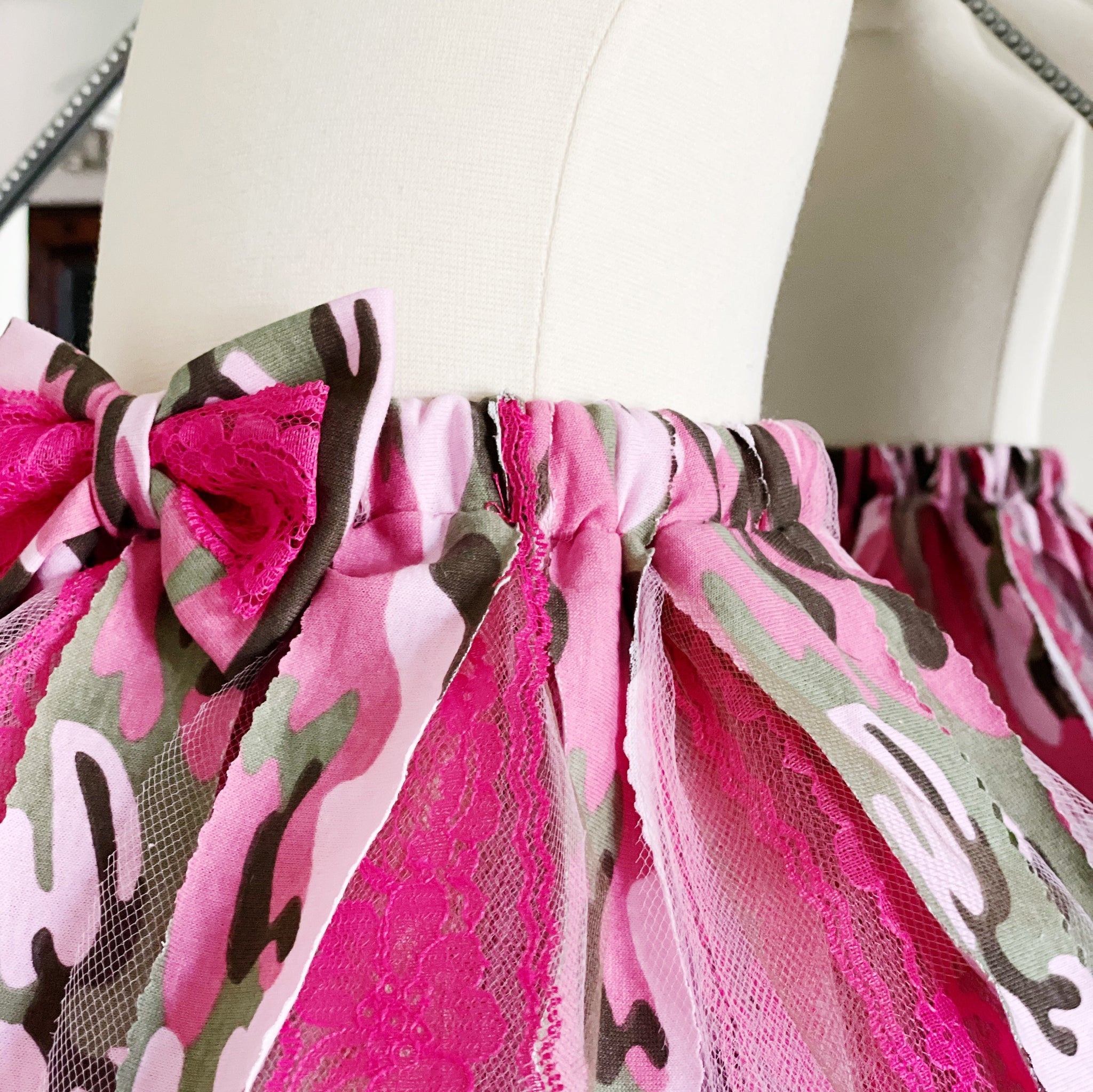 pink camo tutu dress Girls Hot Pink Camo Shabby Chic Tutu