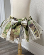 CookiBloom tutus Girls Multicam OCP Camo Shabby Chic Tutu