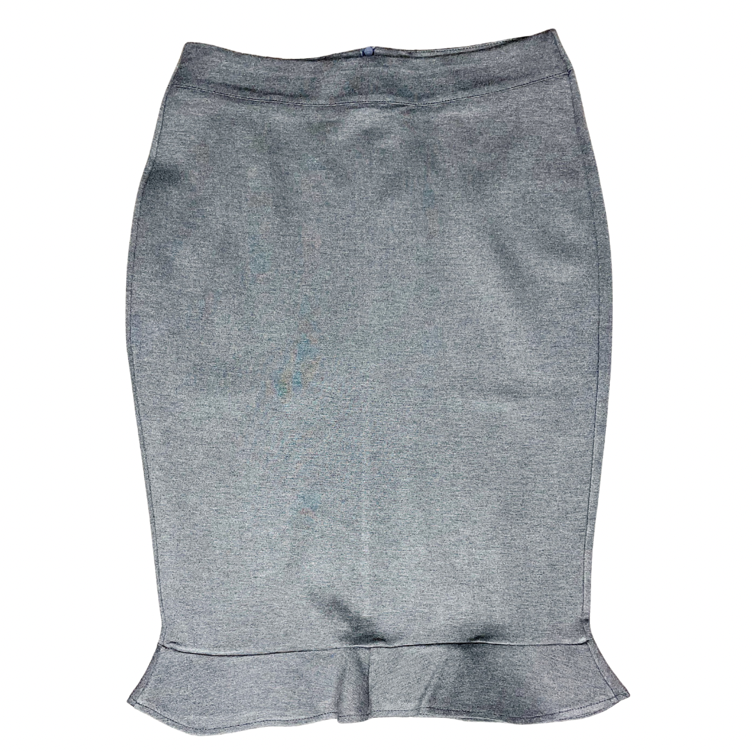 CookiBloom skirt Gray Dahlia Ruffle Skirt