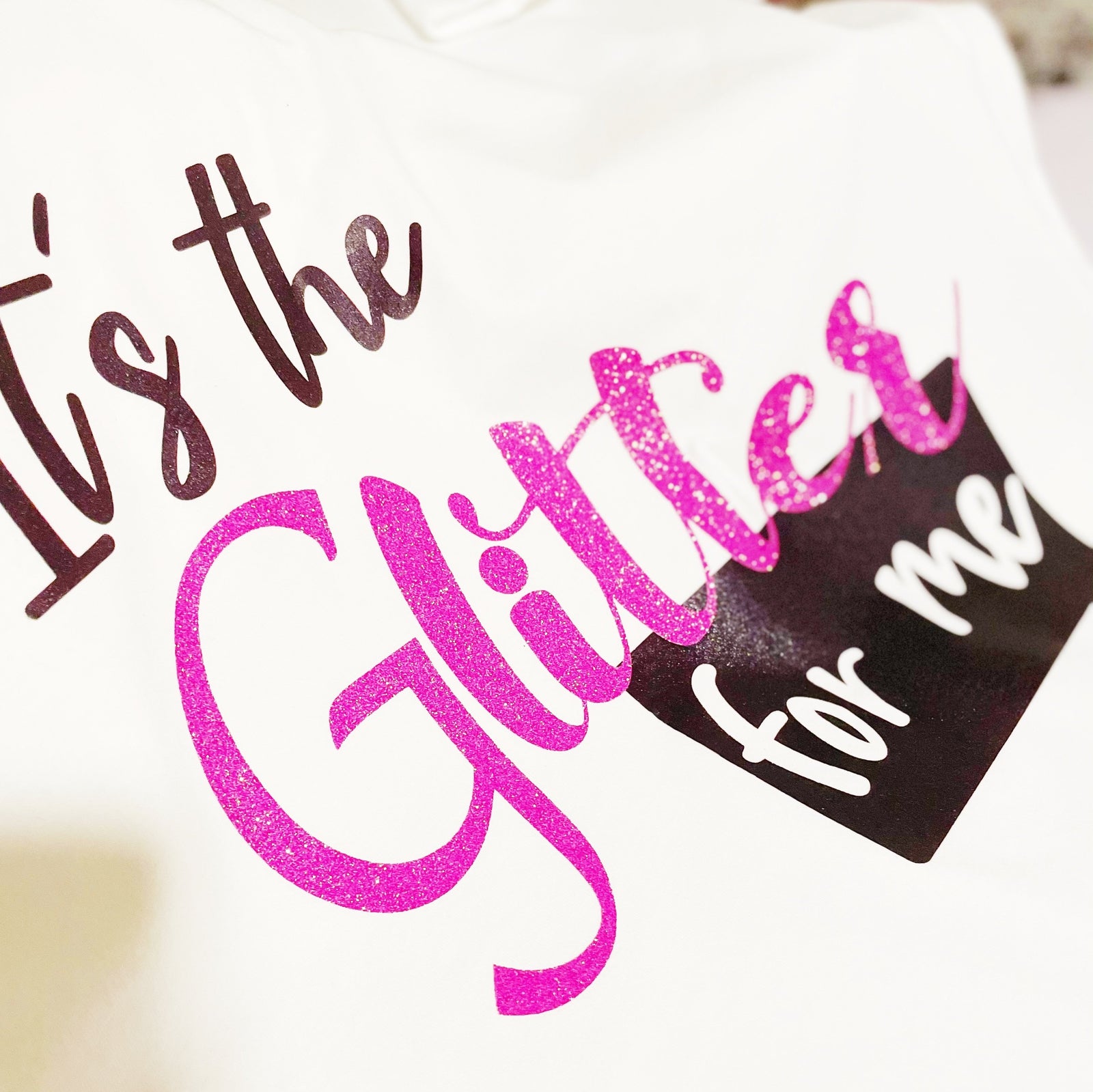 CookiBloom shirts It's The Glitter For Me Long-Sleeve Shirt