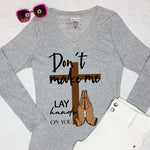 CookiBloom shirts Lay Hands Long-Sleeve Shirt