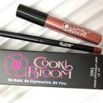 CookiBloom Lipgloss Metallic Coral Shimmer Lipgloss Kit