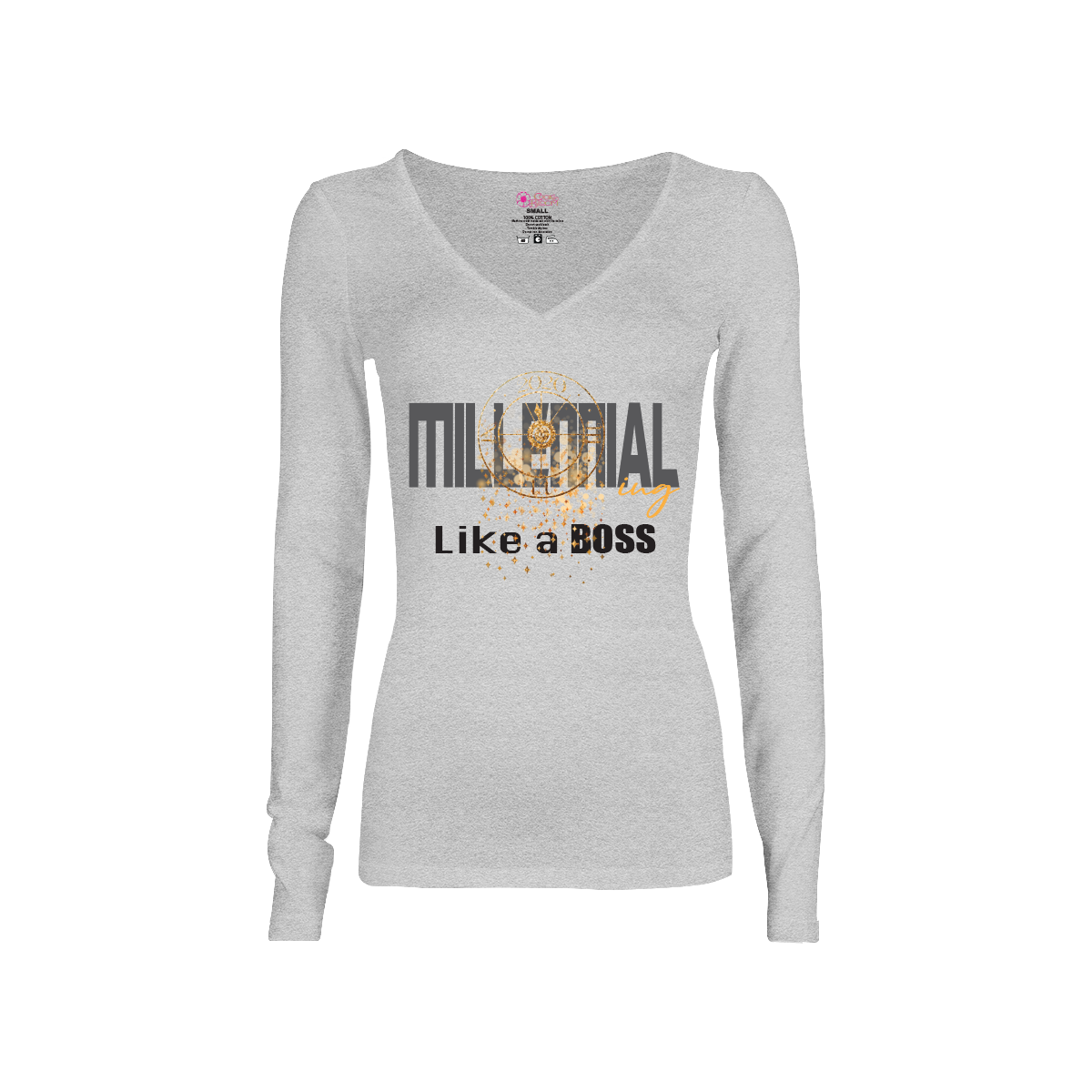 CookiBloom shirts Millennial-ing Like A Boss Long-Sleeve Shirt