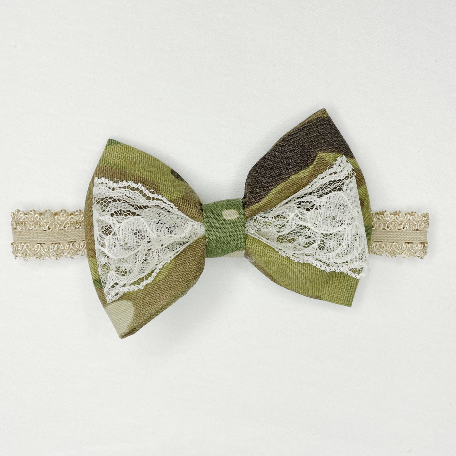CookiBloom hair bows Multicam OCP Camo Hair Bow