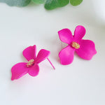 CookiBloom Jewelry Pink Delicate Bloom Earrings