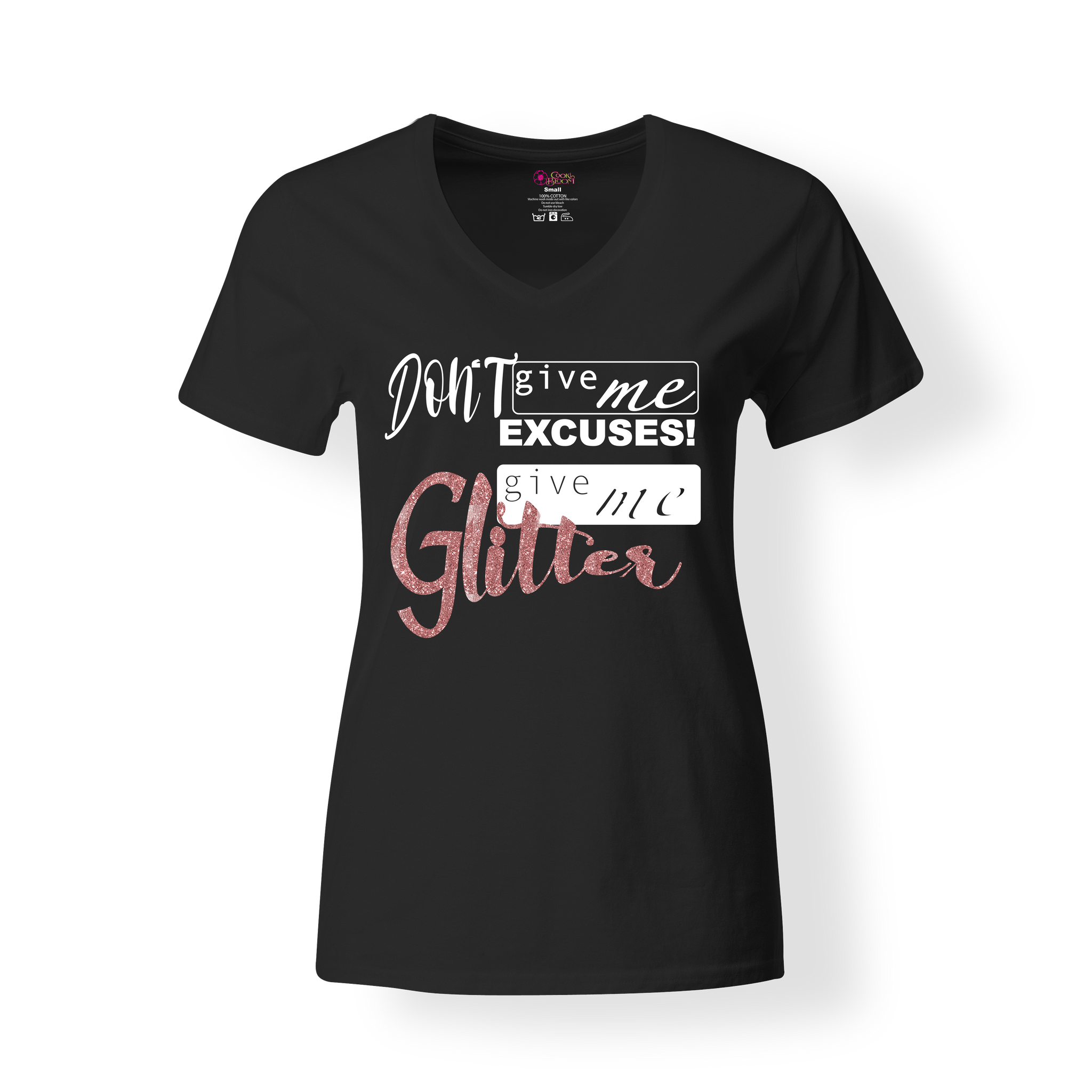 Pink online glitter shirt