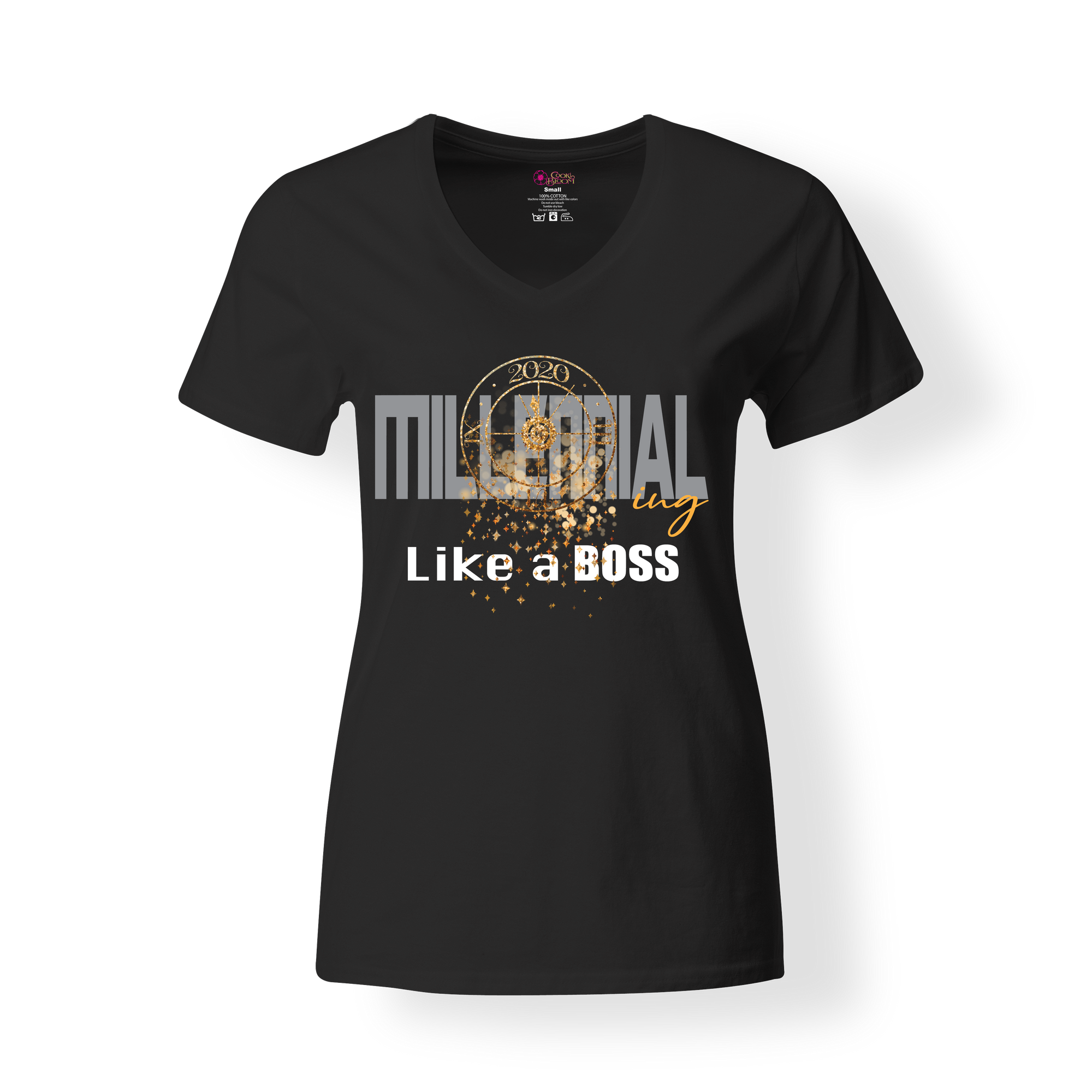 CookiBloom shirts S / Black Millennial-ing Like A Boss Shirt