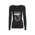 CookiBloom shirts S / Black Rebuke Loading Long-Sleeve Shirt