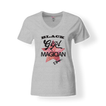 CookiBloom shirts S / Gray Black Girl Magician Shirt