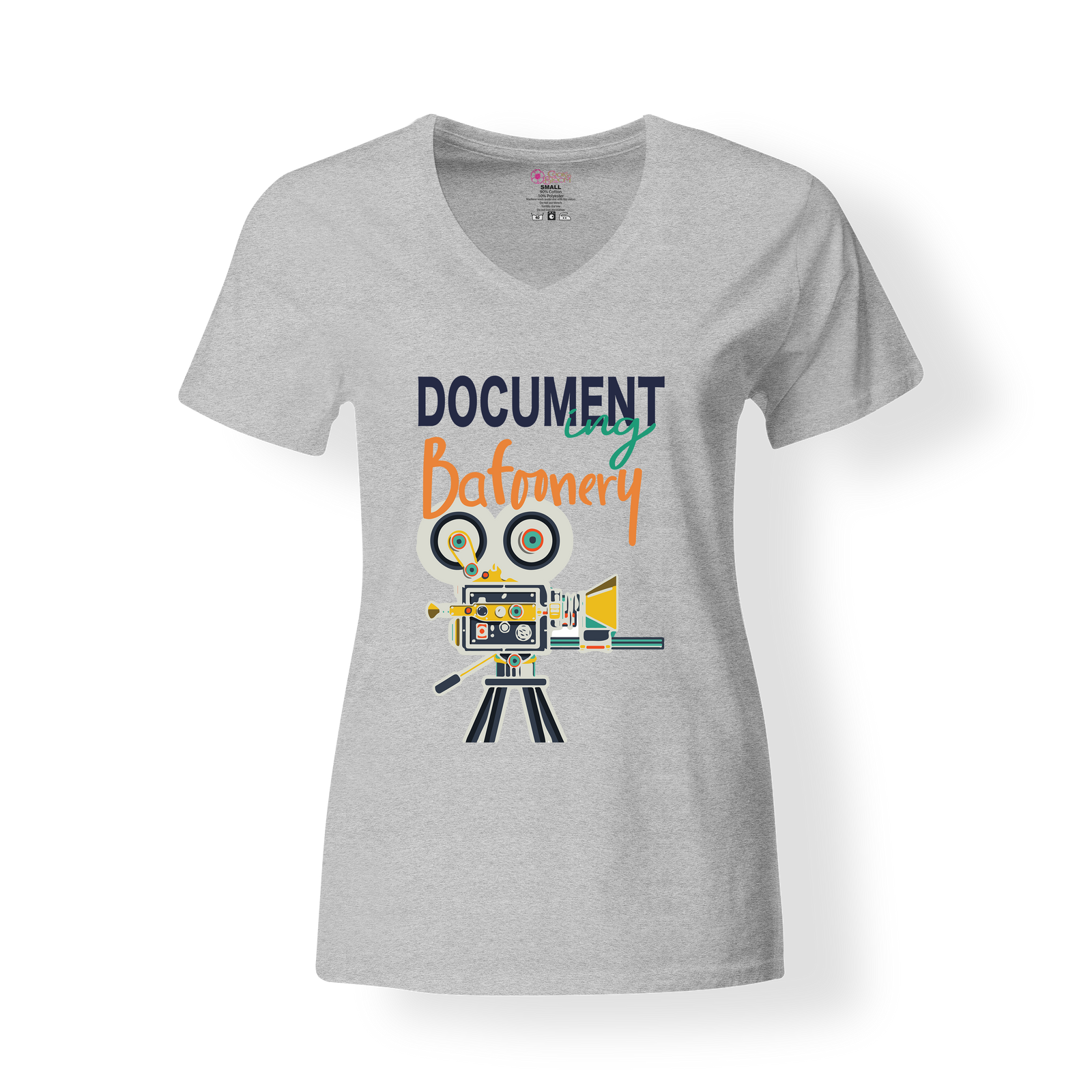 CookiBloom shirts S / White Documenting Bafoonery Shirt