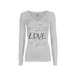CookiBloom shirts S / Gray / Multicolor Love Languages Long-Sleeve Shirt