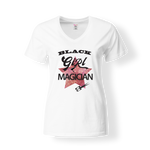 CookiBloom shirts S / White Black Girl Magician Shirt