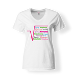 CookiBloom shirts S / White / Colorful Square Root Shirt