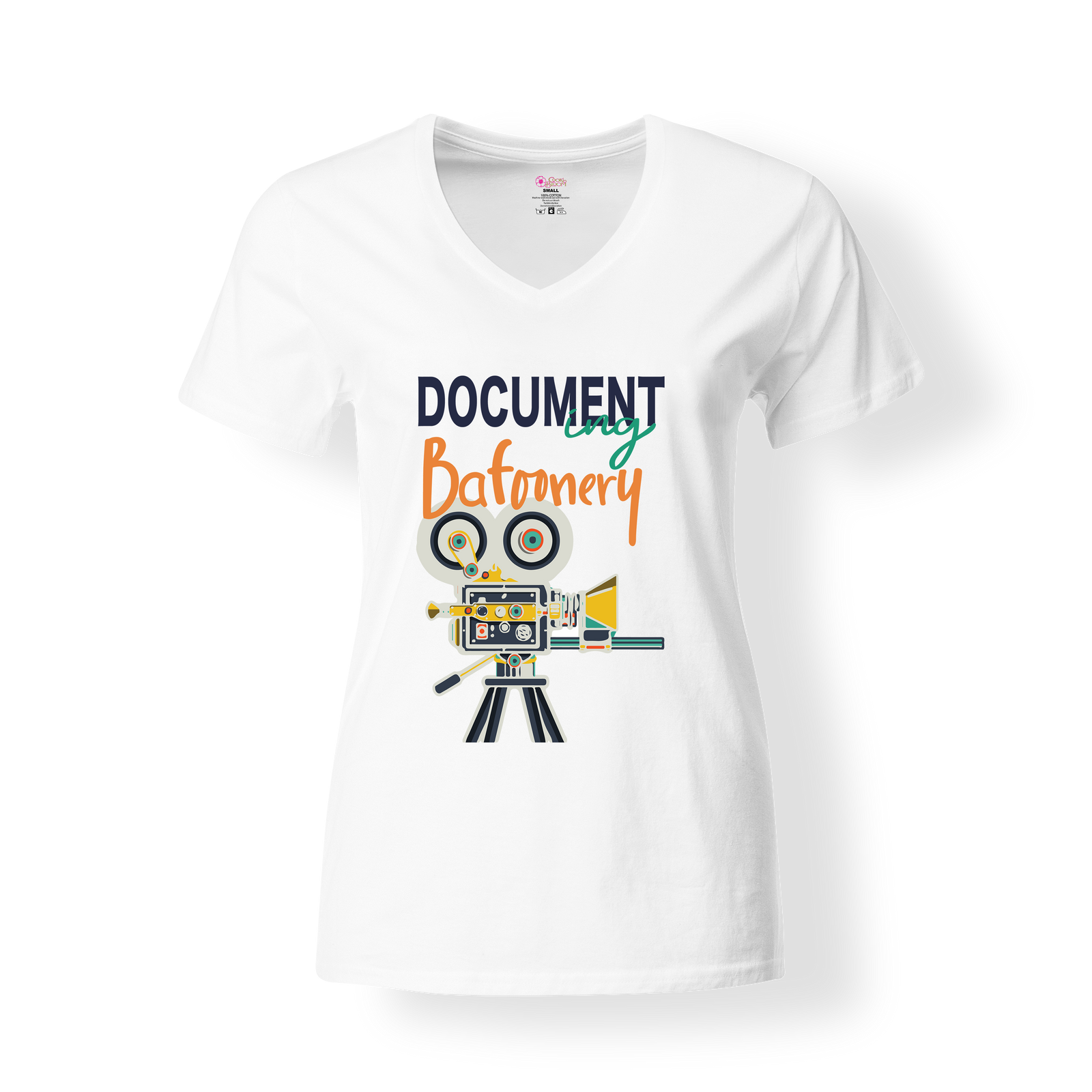 CookiBloom shirts S / White Documenting Bafoonery Shirt