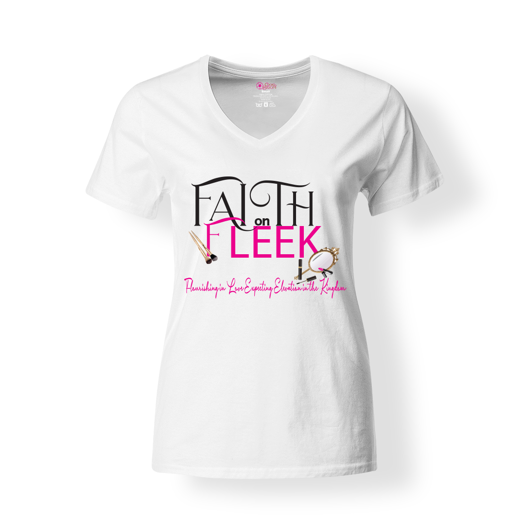 CookiBloom shirts S / White Faith on Fleek Shirt