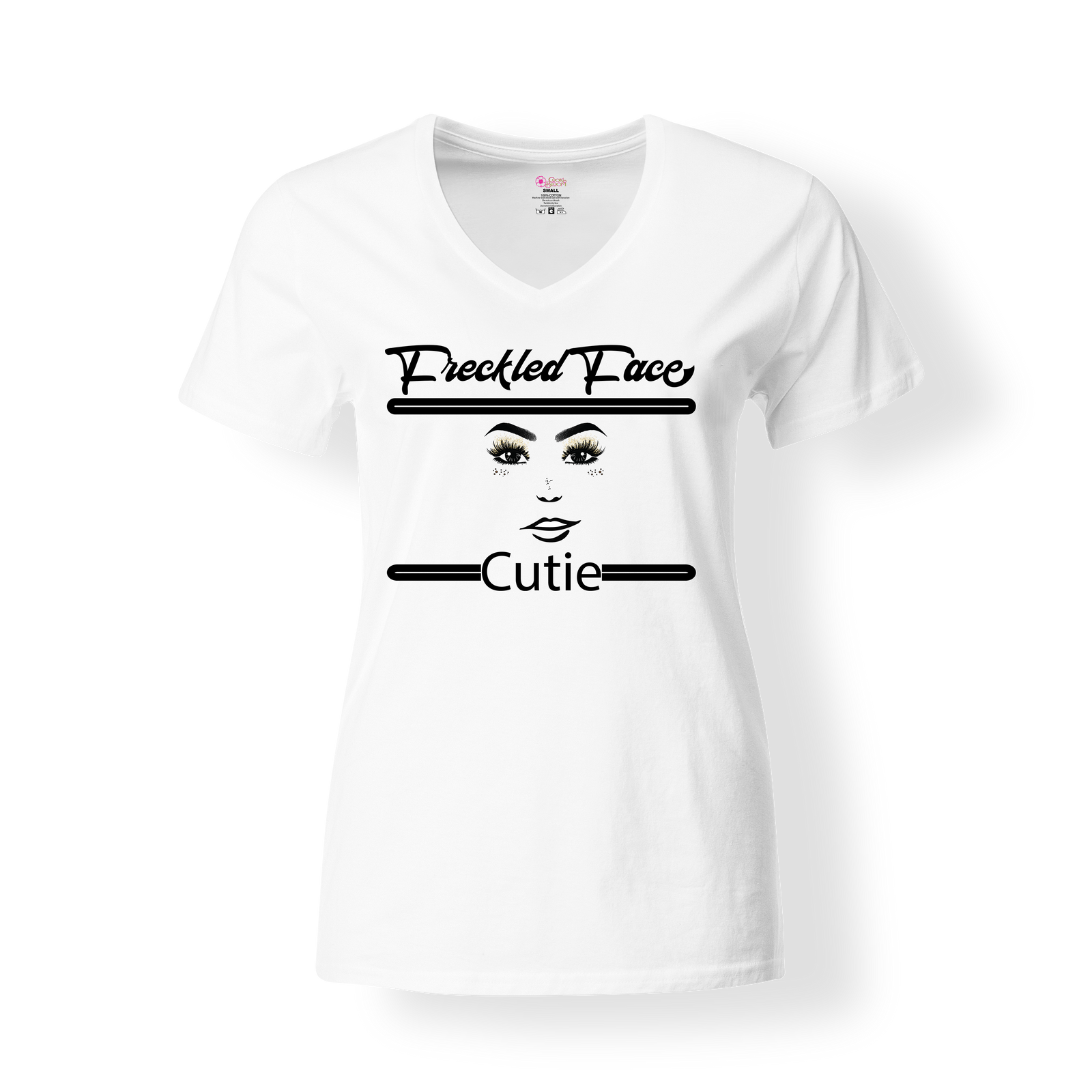 CookiBloom shirts S / White Freckled Face Cutie Shirt