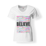 CookiBloom shirts S / White / Multicolor Believe in Translation Shirt