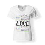CookiBloom shirts S / White / Multicolor Love Languages Shirt