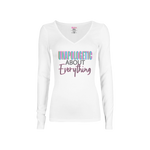 CookiBloom shirts S / White / Multicolor Unapologetic Long-Sleeve Shirt