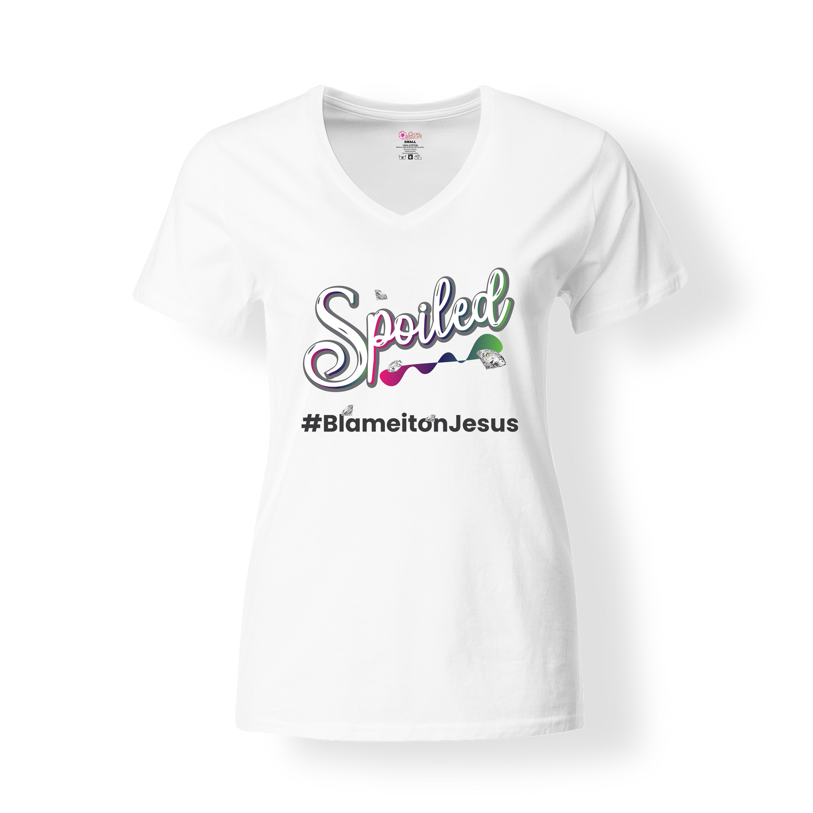 CookiBloom shirts S / Black Spoiled #Blame It On Jesus Shirt