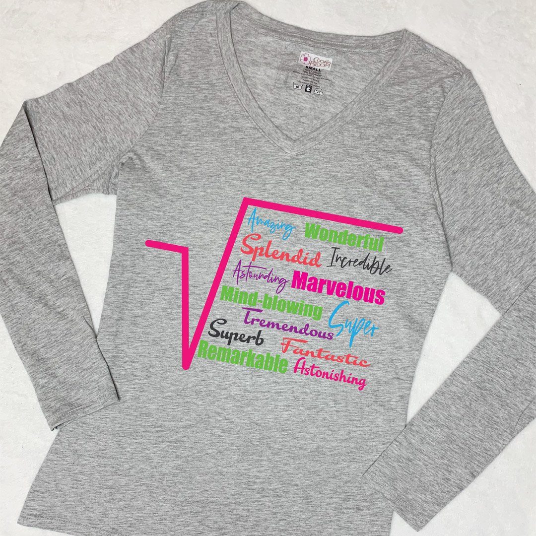 CookiBloom shirts Square Root Long-Sleeve Shirt