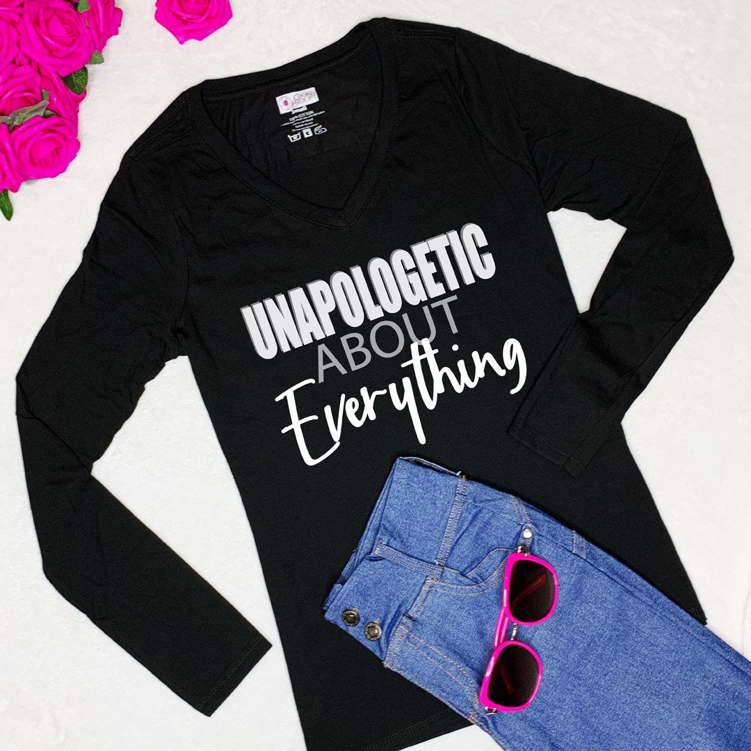 CookiBloom shirts Unapologetic Long-Sleeve Shirt