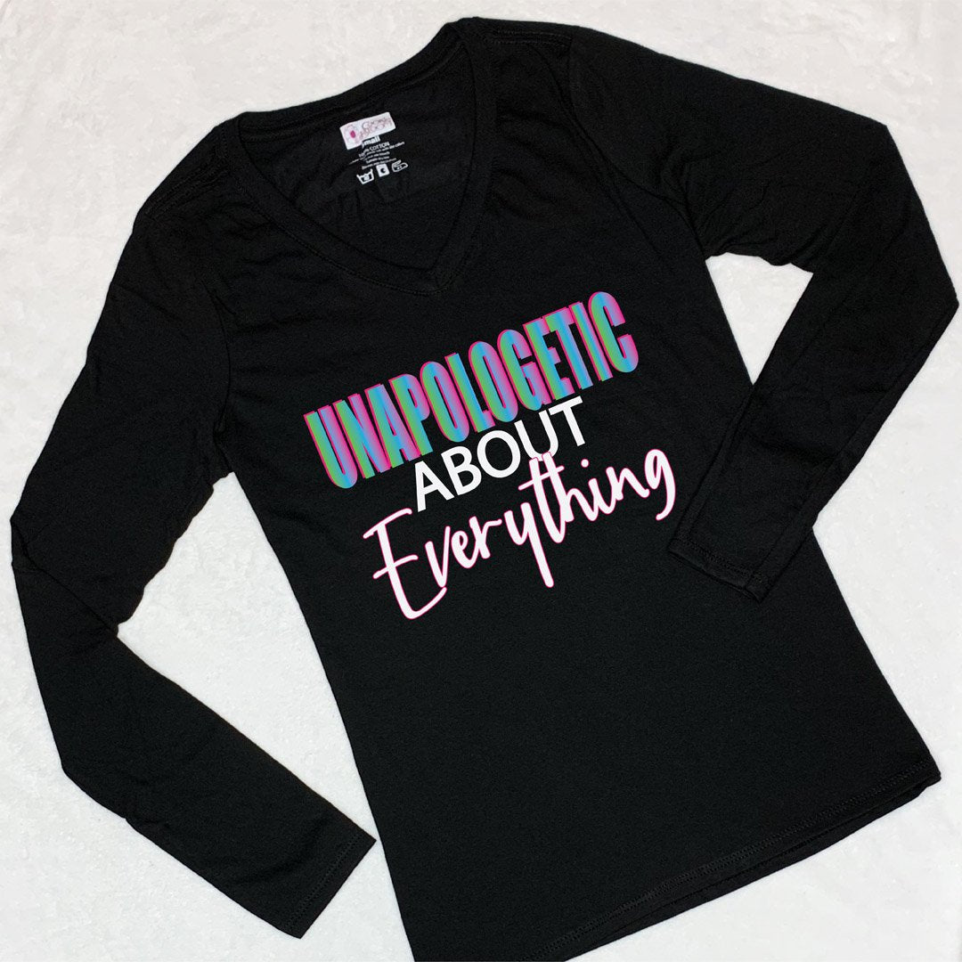CookiBloom shirts Unapologetic Long-Sleeve Shirt